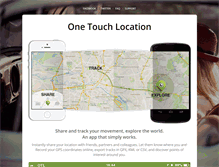 Tablet Screenshot of onetouchlocation.creativeworkline.com